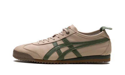 Кеды onitsuka tiger mexico 66 sd, бежево‑зеленые