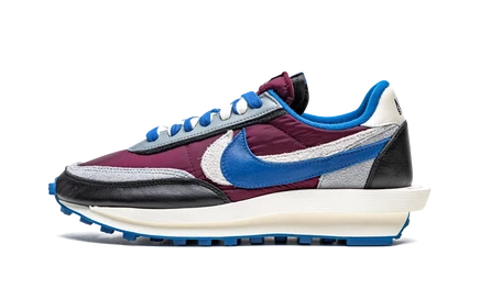 Мужские кроссовки Nike LDWaffle Undercover x Sacai DJ4877-600, тёмно-бордовые