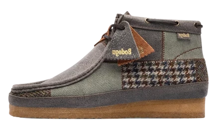 Мужские ботинки Clarks Wallabee Boot Patchwork, разноцветные