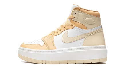 Женские кроссовки Jordan AJ1 Elevate High «Celestial Gold»