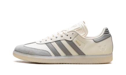 Кроссовки Adidas Samba Lionel Messi, кремово-белые