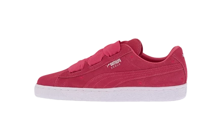 Детские кеды Puma Suede Heart GS, розовые