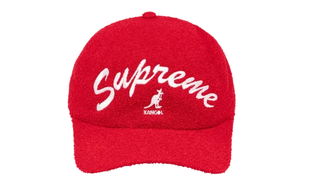 Унисекс кепка Supreme Kangol Bermuda Spacecap SS21, красная