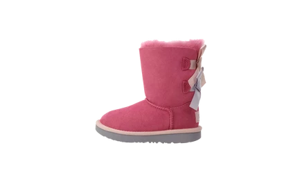 Детские ботинки Ugg Bailey Bow II, розово-голубые