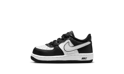 Детские кроссовки Nike Air Force 1 '07 TD Panda, черно-белые