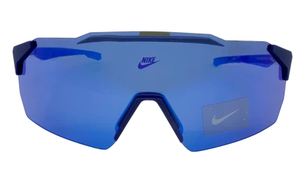 Унисекс-очки Nike Limitless Shield, синие зеркальные