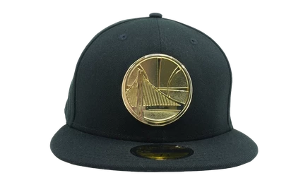 Унисекс кепка New Era 59FIFTY Golden Finish, черная