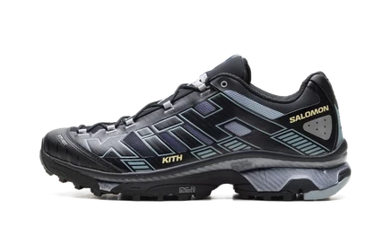 Кроссовки salomon xt-4k kith l45450800, голубовато-серые