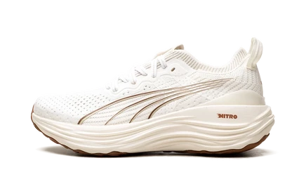 Женские кроссовки puma foreverrun nitro knit, warm white teak