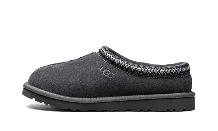 Мужские тапочки Ugg Tasman с овчиной, темно-серые