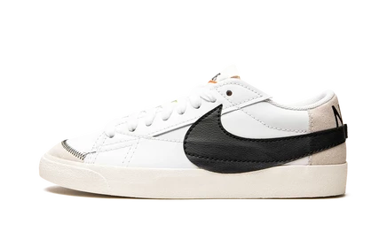 Кроссовки Nike Blazer Low 77 Jumbo, бело-черно-молочные