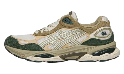 Мужские кроссовки Asics Gel-NYC 2.0, кремово-зеленые