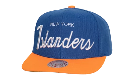 Мужская кепка Mitchell & Ness New York Islanders, синяя