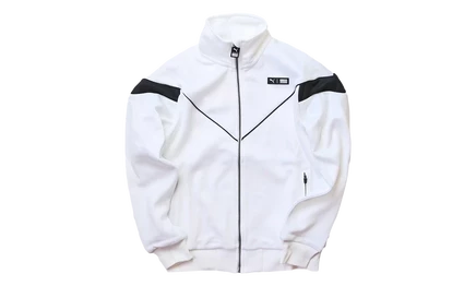Мужская куртка Puma The Marathon Clothing MCS, бело-черная