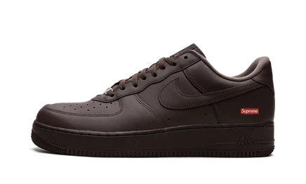 Кеды Nike Air Force 1 «Supreme mini box», коричневые