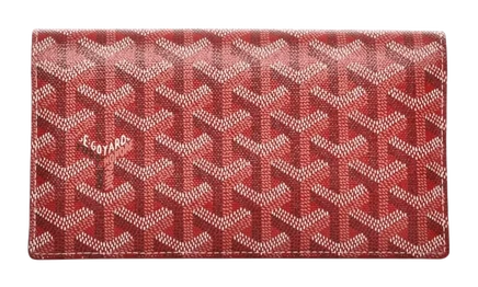 Кошелек Goyard Richelieu Goyardine, красный