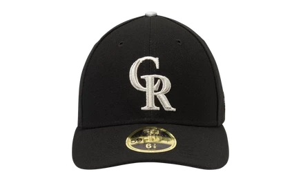 Унисекс-кепка New Era Rockies NE990, черная