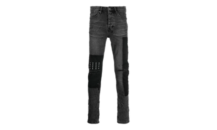Мужские джинсы Ksubi Van Winkle Chop Up, черные