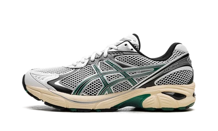 Кроссовки Asics GT-2160 белые с зелеными акцентами