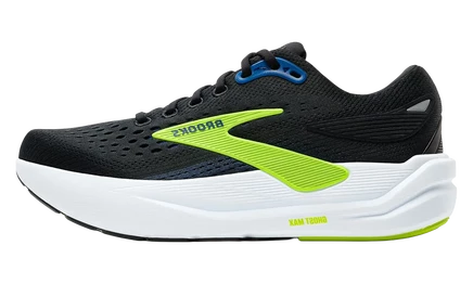 Мужские кроссовки Brooks Ghost Max 3, черно-сине-лаймовые
