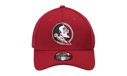 Унисекс кепка New Era 39THIRTY Seminoles, бордовая