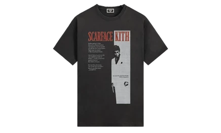 Футболка KITH Scarface Film Poster Vintage, черная