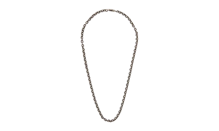 Цепь Chrome Hearts Paper Chain 18″, серебристая
