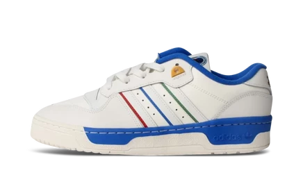 Кроссовки Adidas Rivalry Low Heritage Pack, белые