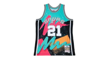Игровая майка Mitchell & Ness Swingman TFSM1253 Spurs 1998 Tim Duncan