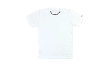 Футболка Chrome Hearts Neck Logo, белая