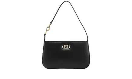 Сумка через плечо mcm mode travia из кожи наппа, черная