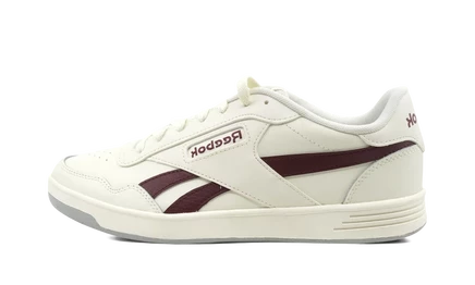 Кроссовки Reebok Court Advance 4E, бело-бордовые