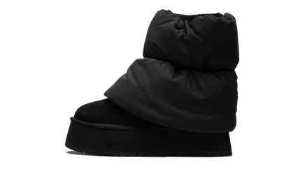 Женские ботинки Ugg Classic Mini Dipper Puffer, черные