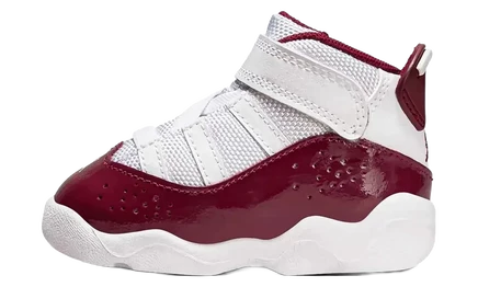 Детские кроссовки Jordan Air 6 Rings TD, бело-красные