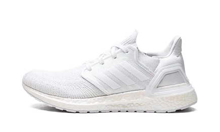 Кроссовки Adidas Ultraboost 20 Triple White, белые