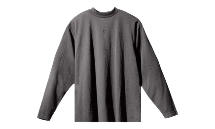 Футболка с длинным рукавом Yeezy Gap, темно-серая