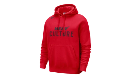 Мужское худи Nike NBA Miami Heat Culture, красное