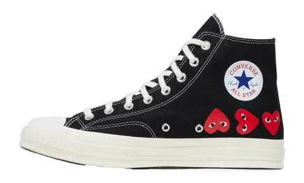 Кеды Converse Chuck Taylor 70 Hi Comme des Garcons PLAY, мульти/черный