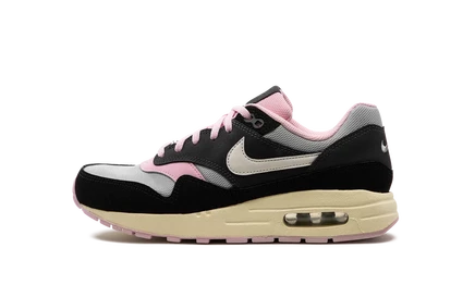 Детские кроссовки Nike Air Max 1 GS, черно-антрацитово-розовые