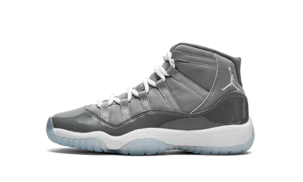 Детские кроссовки jordan 11 retro gs «cool grey», серые