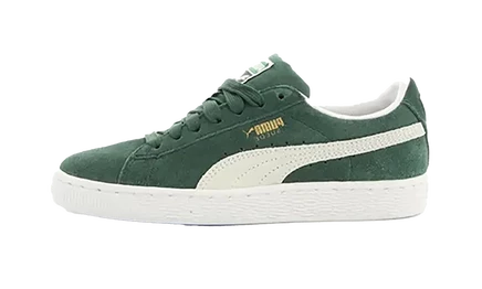 Кроссовки Puma Suede Classic Leisure GS, зеленые