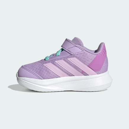 Детские кроссовки Adidas Duramo SL2 EL 1 TD, пудрово-сливовые/лавандовые/бирюзовые