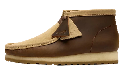 Мужские ботинки Clarks Wallabee RB, медовые