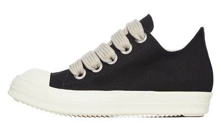 Мужские кроссовки RICK OWENS DRKSHDW Jumbolace, черно-молочные