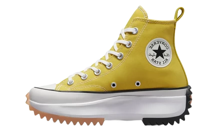 Кеды Converse Run Star Hike High, лимонные