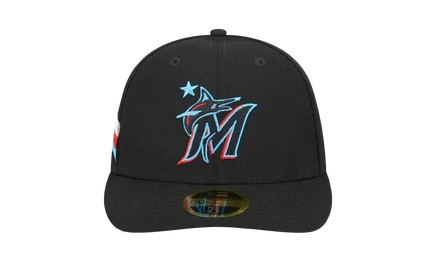 Унисекс кепка New Era 59FIFTY Marlins All-Star, черная