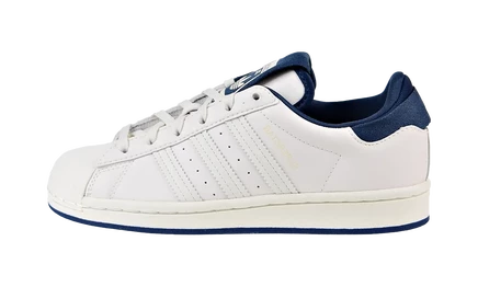 Детские кеды Adidas Superstar GS, белый/темно-синий