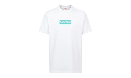 Футболка Supreme x Tiffany & Co. Box Logo SU11126 FW21