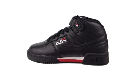 Кроссовки Fila F-13 High, черно-красные