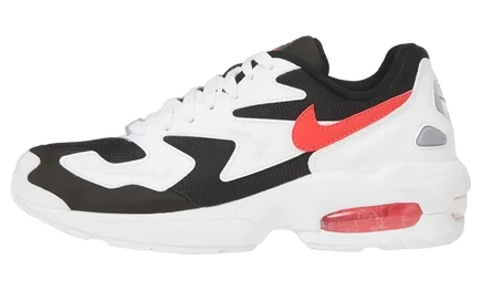 Женские кроссовки Nike Air Max 2 Light, бело-красные